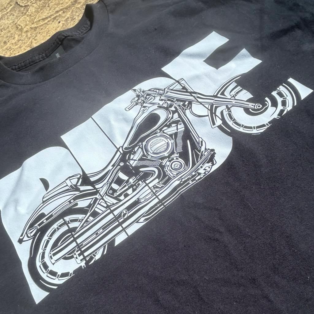 Bike Life T-Shirt Unisex Casual Tee for Riders and Road Lovers, Black T-Shirt for Him or Her