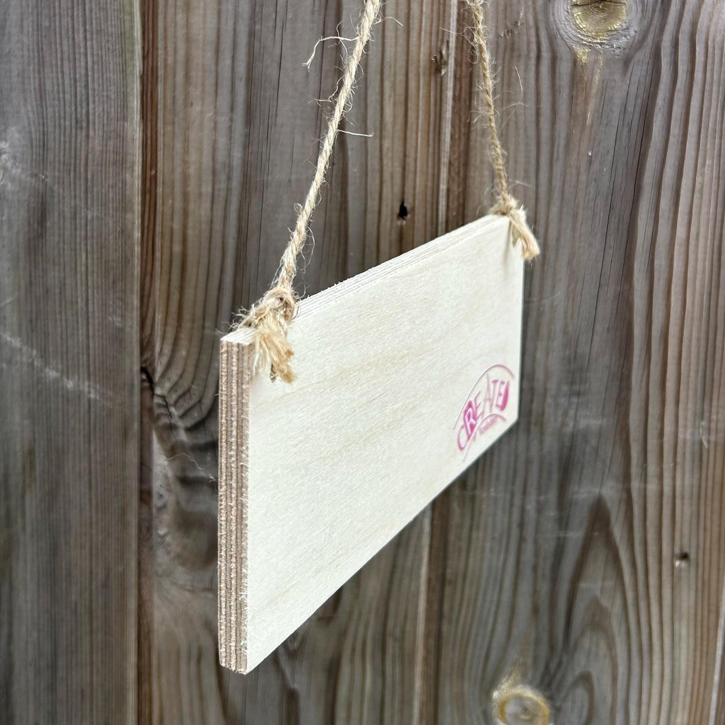 Yorkshire House Rules - Handmade Witty Yorkshire Wooden Hanging Sign - Fun Gift for Family, Kids, Visitors, Home Decor