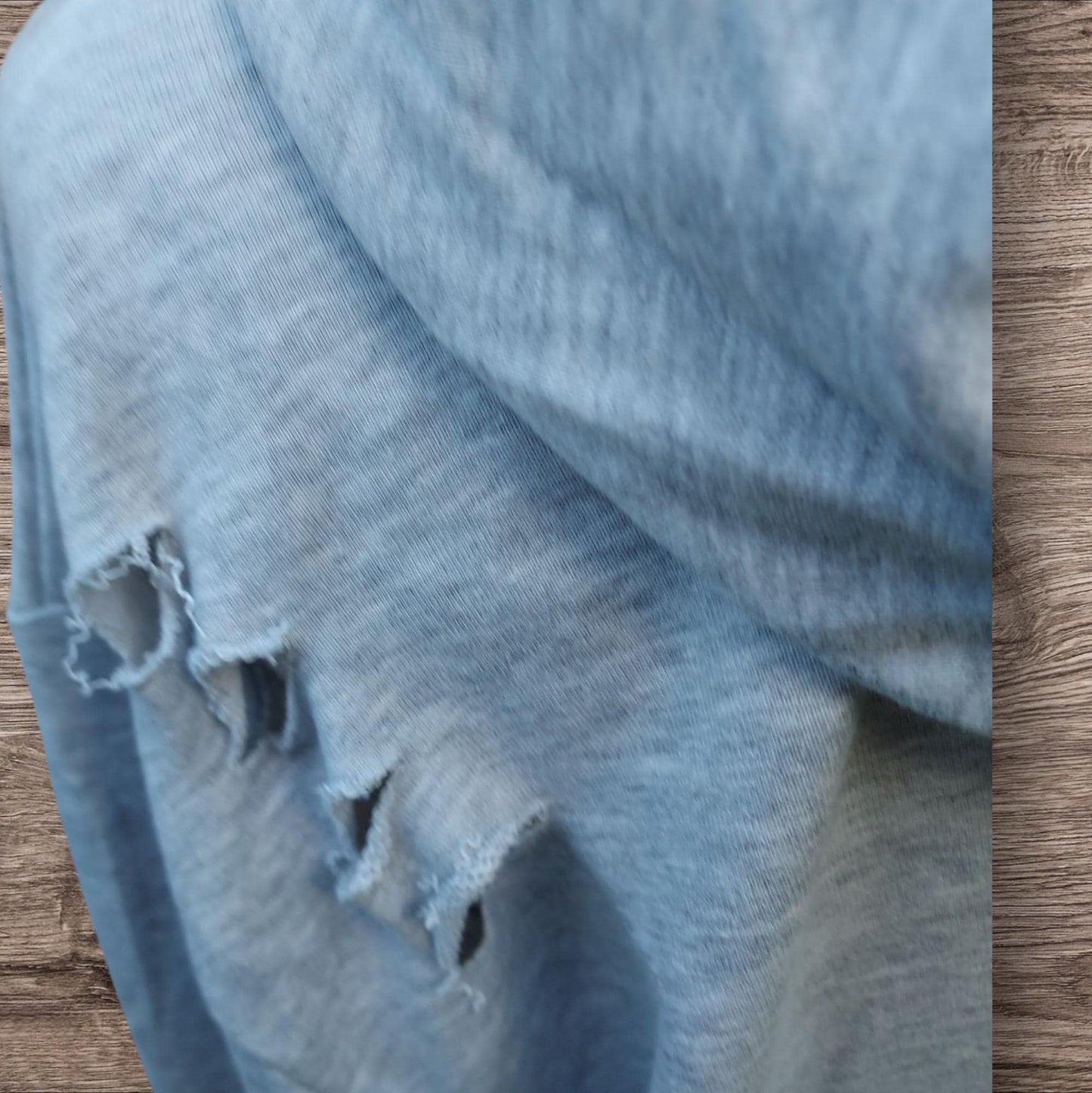 Tattoo Inspired Hoodie Rose Skull & Girl Art on Grey Distressed Edgy Gothic Top - Unisex Clothing for Him or Her