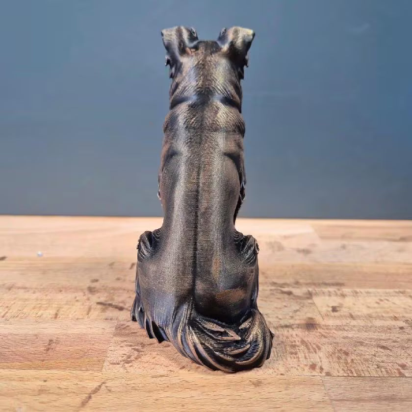 3D Printed Border Collie dog