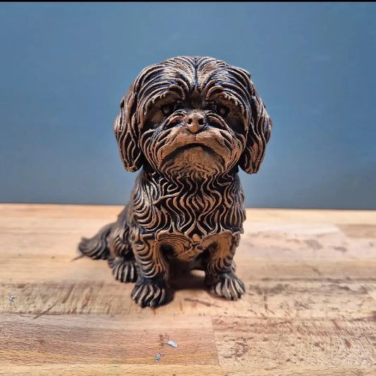 3D Printed Shih Tzu dog