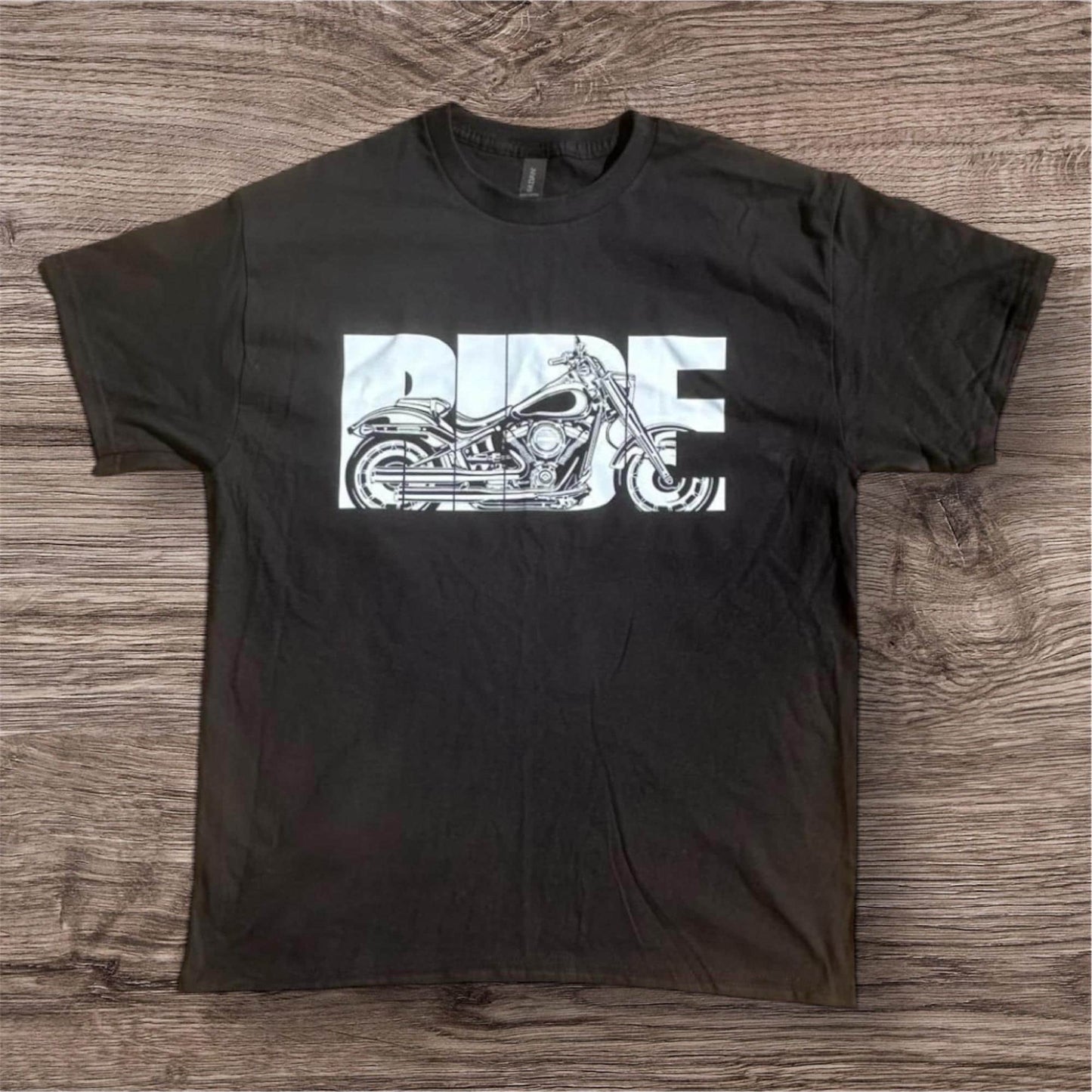 Bike Life T-Shirt Unisex Casual Tee for Riders and Road Lovers, Black T-Shirt for Him or Her