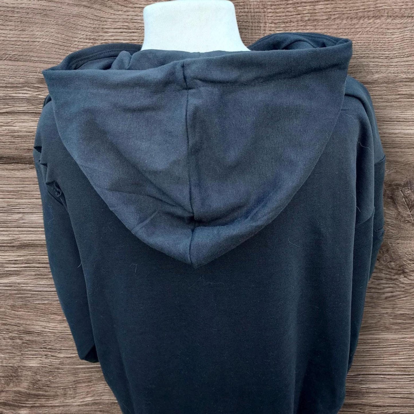 Vibrant Cherry Lips Unisex Hoodie - Trendy Grunge Distressed Look In Black for Him or Her