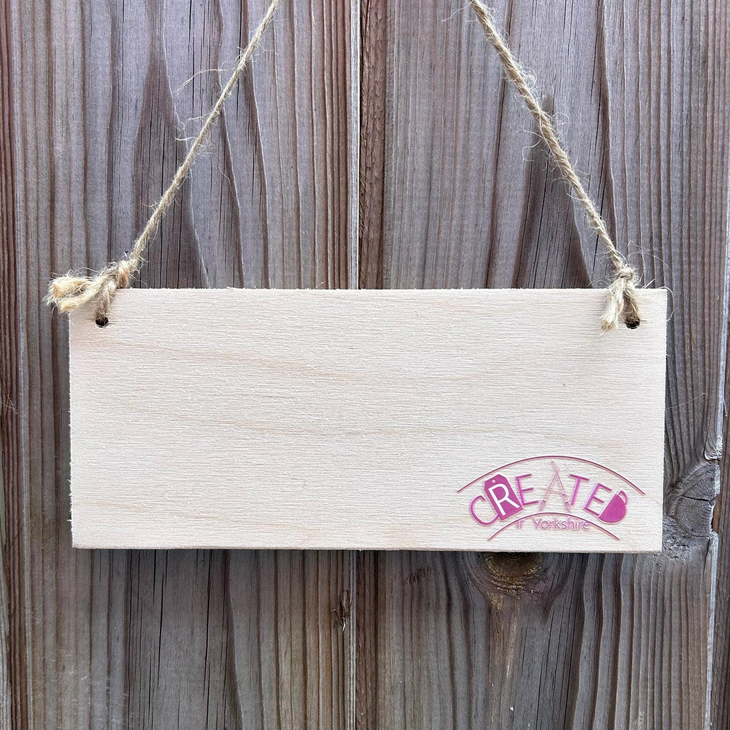 Yorkshire Where the Sun Always Shines.... Out of Our Arses - Cheeky, Funny, Rude  Yorkshire Wooden Hanging Sign for Anyone, Him or Her