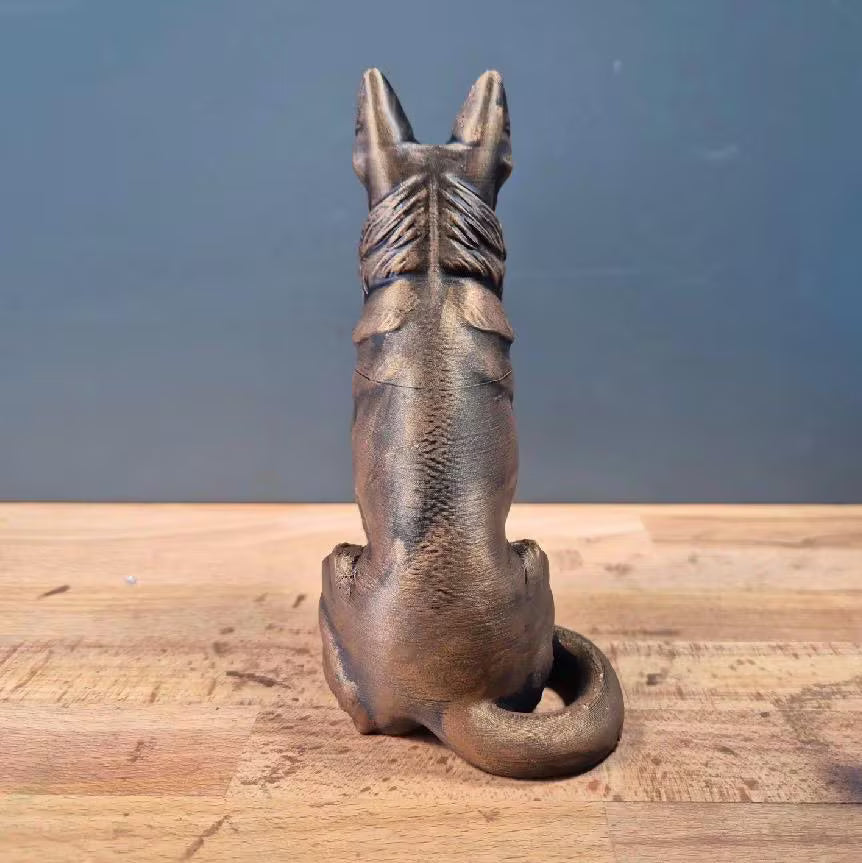 3D Printed German Shepherd dog