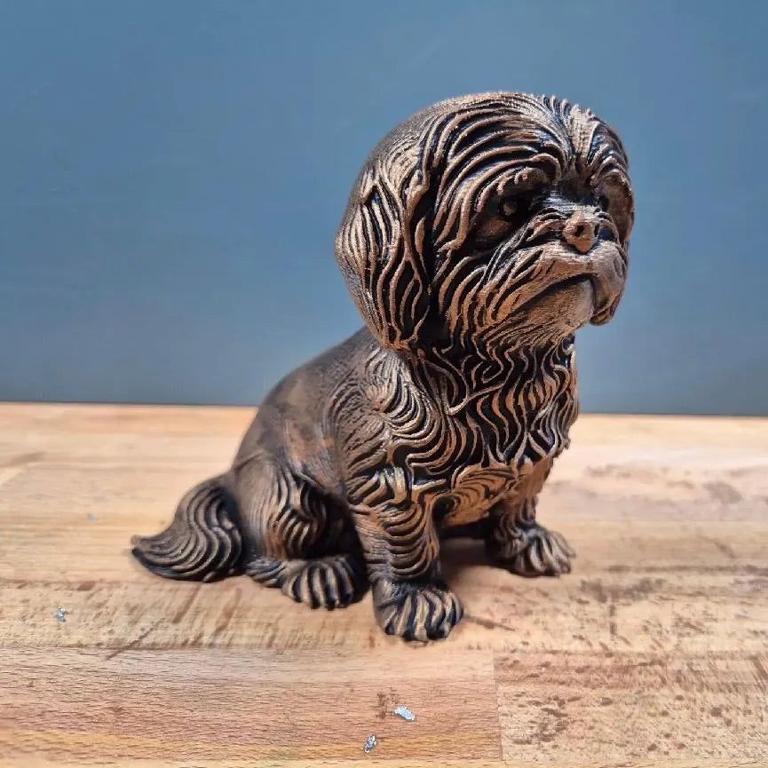 3D Printed Shih Tzu dog